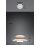 RL AMARILA to lampa wisząca o nowoczesnym charakterze. R36841965