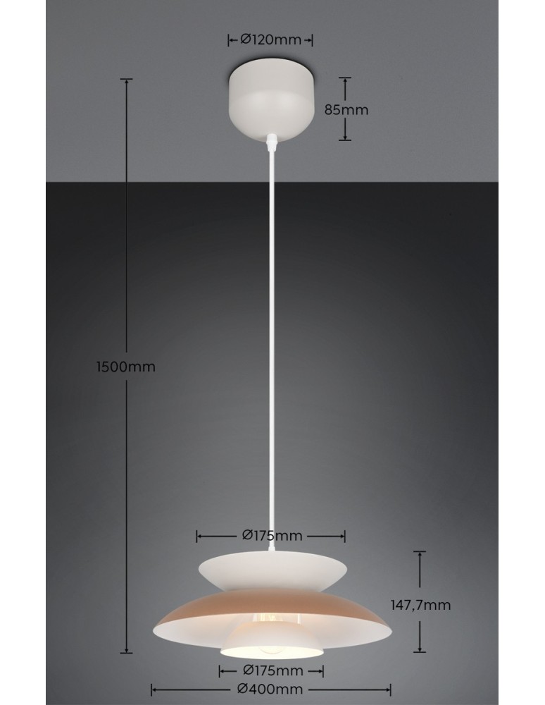 RL AMARILA to lampa wisząca o nowoczesnym charakterze. R36841965