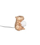 RL Elegancka lampa stołowa w wykończeniu złotym, wprowadzająca do wnętrza subtelny akcent luksusu i ciepła. R56721079