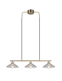 RL Efektowna lampa w odcieniu patyny, przeznaczona do centralnego oświetlenia salonu lub jadalni. R36523004 - product 2