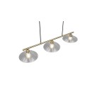 RL Efektowna lampa w odcieniu patyny, przeznaczona do centralnego oświetlenia salonu lub jadalni. R36523004