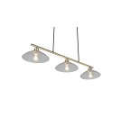 RL Efektowna lampa w odcieniu patyny, przeznaczona do centralnego oświetlenia salonu lub jadalni. R36523004