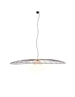 RL Stylowa lampa wisząca w wykończeniu czarny mat, idealna do nowoczesnych aranżacji, gdzie liczy się czystość formy i wyr