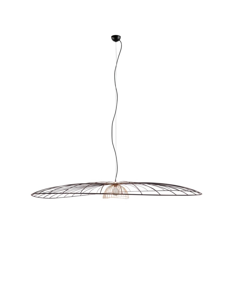 RL Stylowa lampa wisząca w wykończeniu czarny mat, idealna do nowoczesnych aranżacji, gdzie liczy się czystość formy i wyr