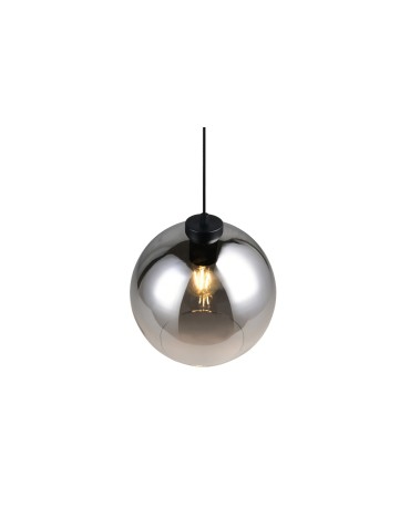 RL Nowoczesna lampa wisząca z kloszem w przydymionym kolorze, nadająca wnętrzu subtelnej elegancji i nastrojowego światła.  - product 2