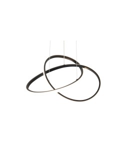 RL Nowoczesna lampa wisząca w kolorze czarny mat, idealna do wnętrz w stylu modern i loft, gdzie liczy się mocny, graficzny a - product 2