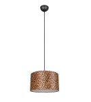 RL Lampa wisząca w wykończeniu czarny mat, doskonale wpisująca się w nowoczesne aranżacje i nadająca wnętrzu wyrazisty, e