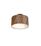 RL Nowoczesna lampa sufitowa w kolorze czarny mat, przeznaczona do centralnego oświetlenia salonu lub sypialni. R66742032