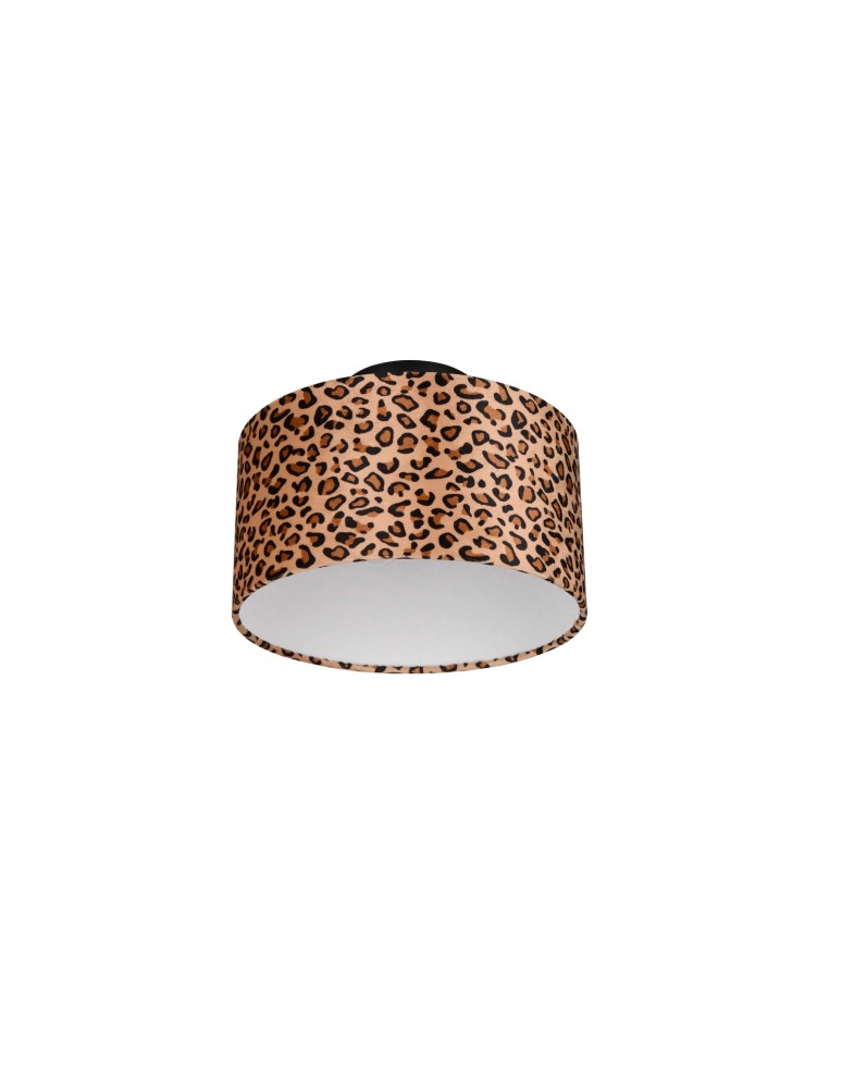 RL Nowoczesna lampa sufitowa w kolorze czarny mat, przeznaczona do centralnego oświetlenia salonu lub sypialni. R66742032