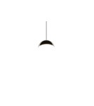 RL Nowoczesna lampa wisząca w wykończeniu chrom, o ciekawej formie. Sprawdzi się jako eleganckie oświetlenie salonu lub sypi