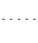 RL Nowoczesna lampa wisząca w chromowanym wykończeniu, o wyrazistej, geometrycznej formie i czystej, technicznej estetyce. R33