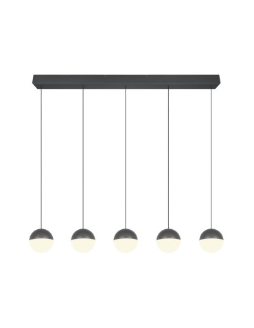 RL Lampa wisząca w antracytowym kolorze, łącząca nowoczesną formę z głęboką, stonowaną kolorystyką. R33555142 - product 2