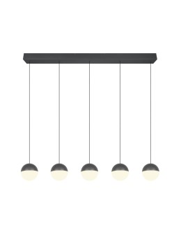 RL Lampa wisząca w antracytowym kolorze, łącząca nowoczesną formę z głęboką, stonowaną kolorystyką. R33555142 - produkt 2