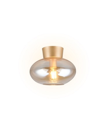 RL SIDERA to lampa sufitowa wykonana ze szkła w kolorze złotym. R66831013 - product 2