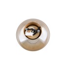 RL SIDERA to lampa sufitowa wykonana ze szkła w kolorze złotym. R66831013