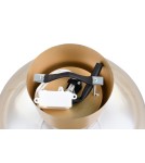RL SIDERA to lampa sufitowa wykonana ze szkła w kolorze złotym. R66831013