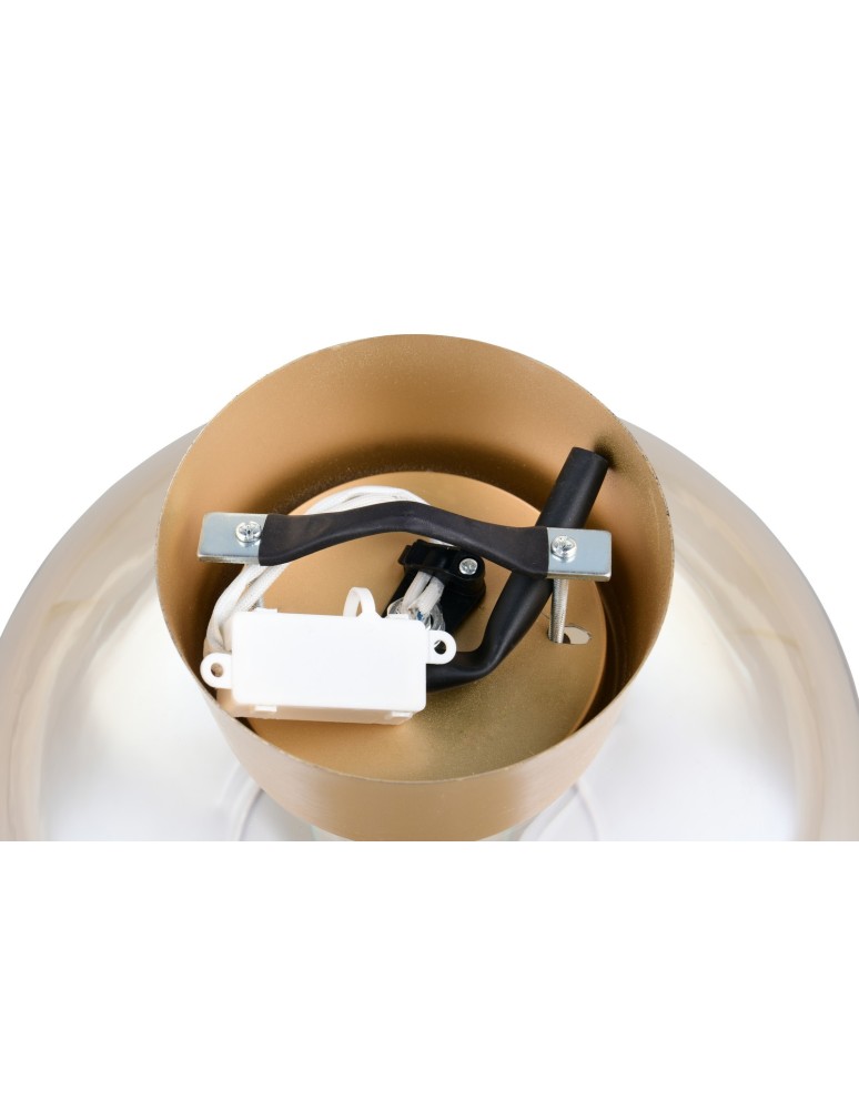 RL SIDERA to lampa sufitowa wykonana ze szkła w kolorze złotym. R66831013