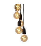Pendant lamps - Lucide FIX MULTIPLE Pendant 7xE27 black 08408/07/30 - product 14