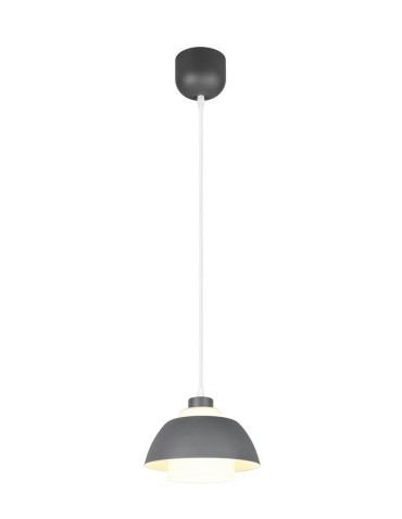 RL Lampa wisząca w kolorze antracytowym, o prostej, nowoczesnej formie. R36501042