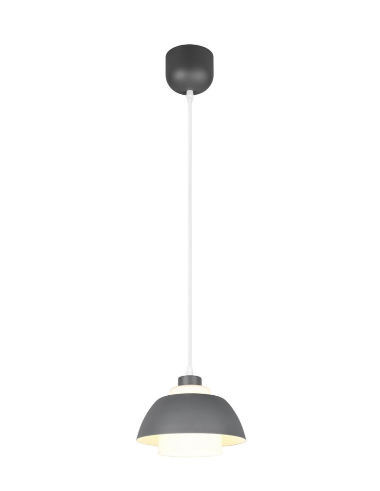 RL Lampa wisząca w kolorze antracytowym, o prostej, nowoczesnej formie. R36501042