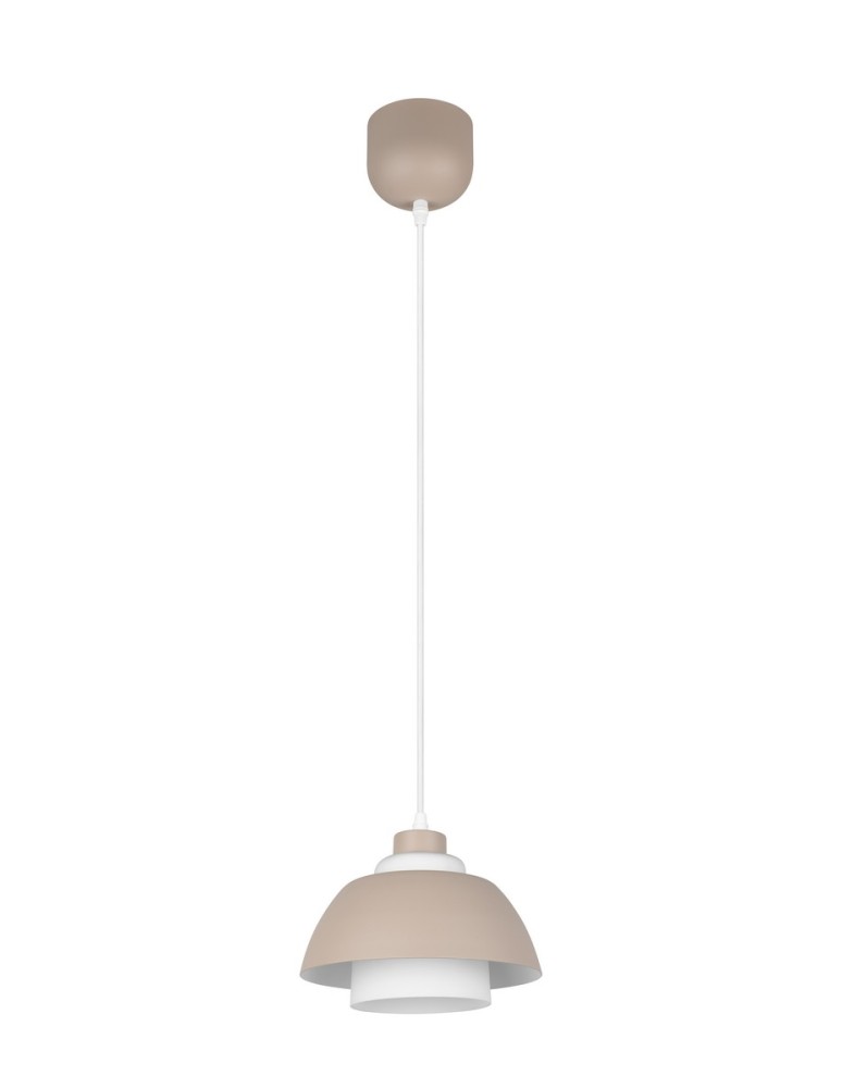 RL Lampa wisząca w ciepłym, beżowym odcieniu, o spokojnym i stonowanym wyglądzie. R36501043