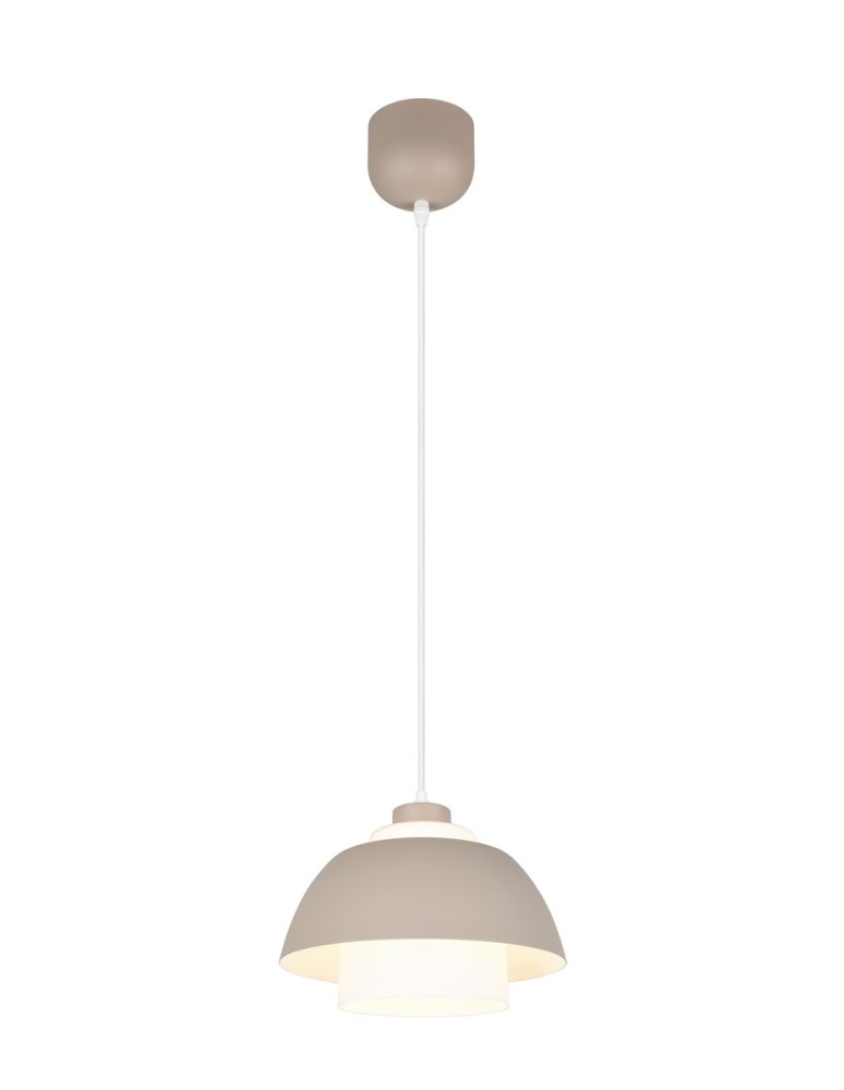 RL Oprawa wisząca w kolorze warm beige, podkreślająca miękką, neutralną kolorystykę. R36501943