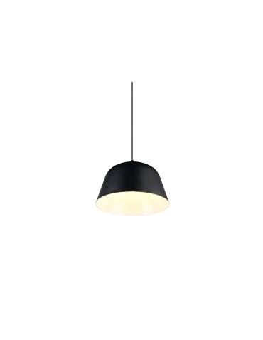 RL Nowoczesna lampa wisząca w wykończeniu czarny mat, o prostej, eleganckiej formie i wyrazistej, stonowanej kolorystyce. R364 - product 2