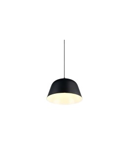 RL Nowoczesna lampa wisząca w wykończeniu czarny mat, o prostej, eleganckiej formie i wyrazistej, stonowanej kolorystyce. R364 - product 2
