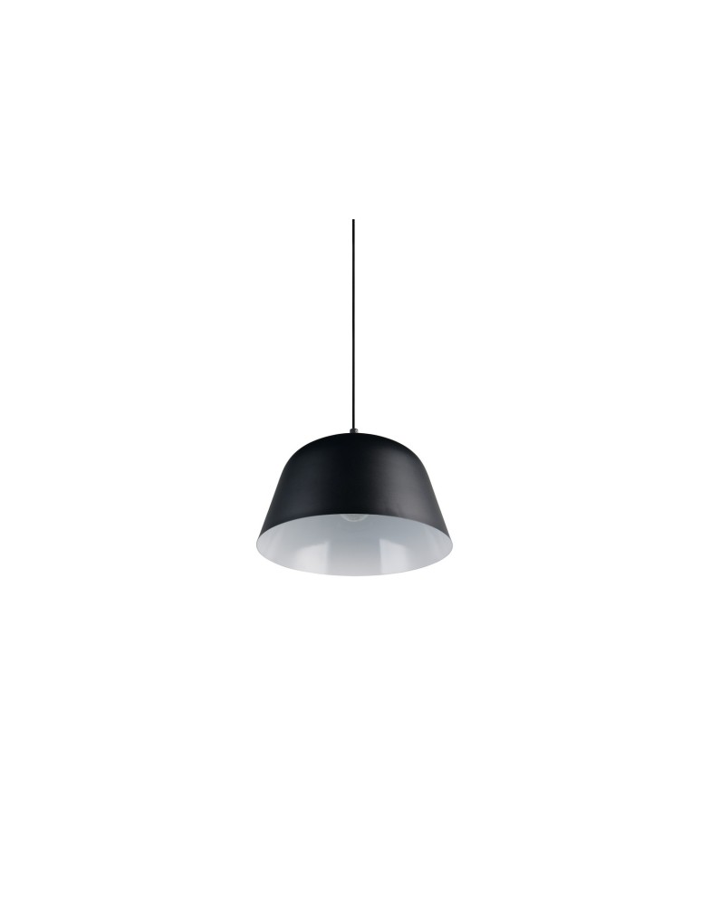 RL Nowoczesna lampa wisząca w wykończeniu czarny mat, o prostej, eleganckiej formie i wyrazistej, stonowanej kolorystyce. R364 RL Nowoczesna lampa wisząca w wykończeniu czarny mat, o prostej, eleganckiej formie i wyrazistej, stonowanej kolorystyce. R364