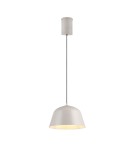 RL Lampa wisząca w odcieniu ciepłej szarości, utrzymana w prostej, współczesnej formie. R36411076