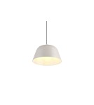 RL Lampa wisząca w odcieniu ciepłej szarości, utrzymana w prostej, współczesnej formie. R36411076
