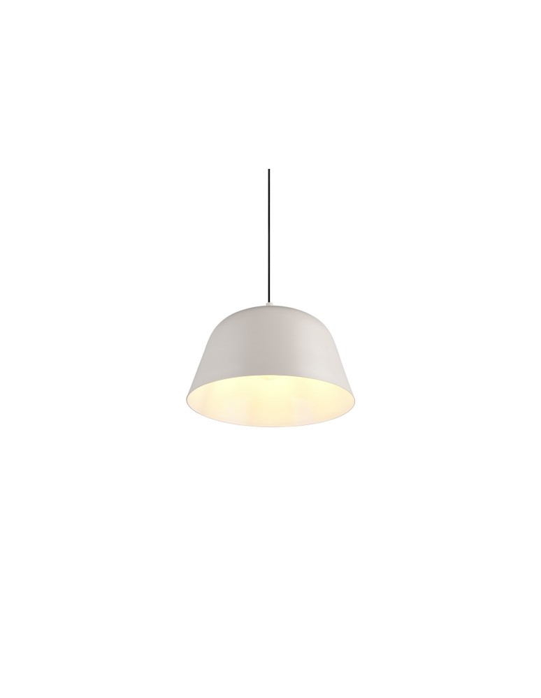 RL Lampa wisząca w odcieniu ciepłej szarości, utrzymana w prostej, współczesnej formie. R36411076