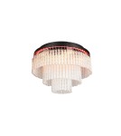 RL Lampa sufitowa w matowej czerni, o wyrazistej i nowoczesnej bryle. R63441032