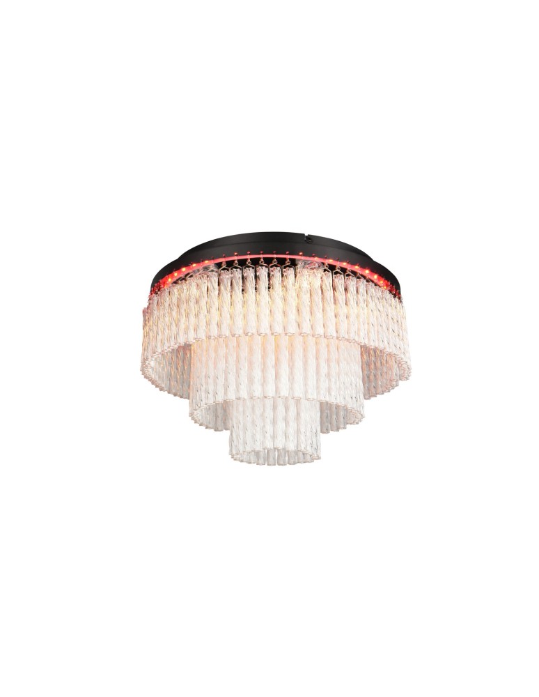 RL Lampa sufitowa w matowej czerni, o wyrazistej i nowoczesnej bryle. R63441032