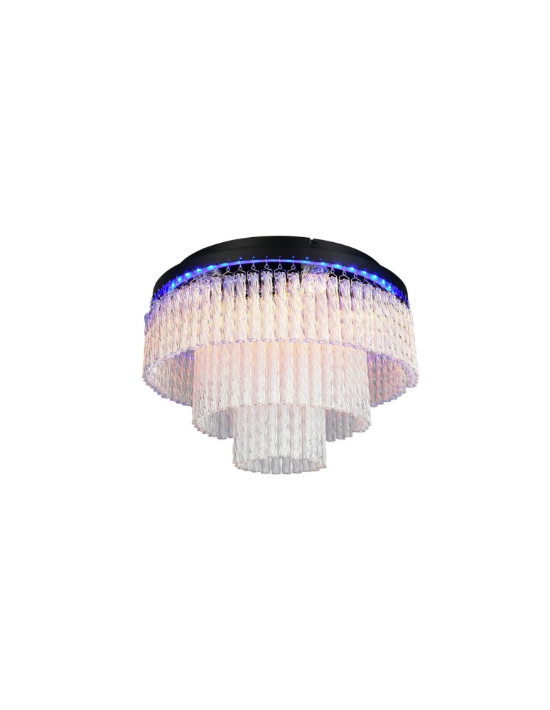 RL Lampa sufitowa w matowej czerni, o wyrazistej i nowoczesnej bryle. R63441032