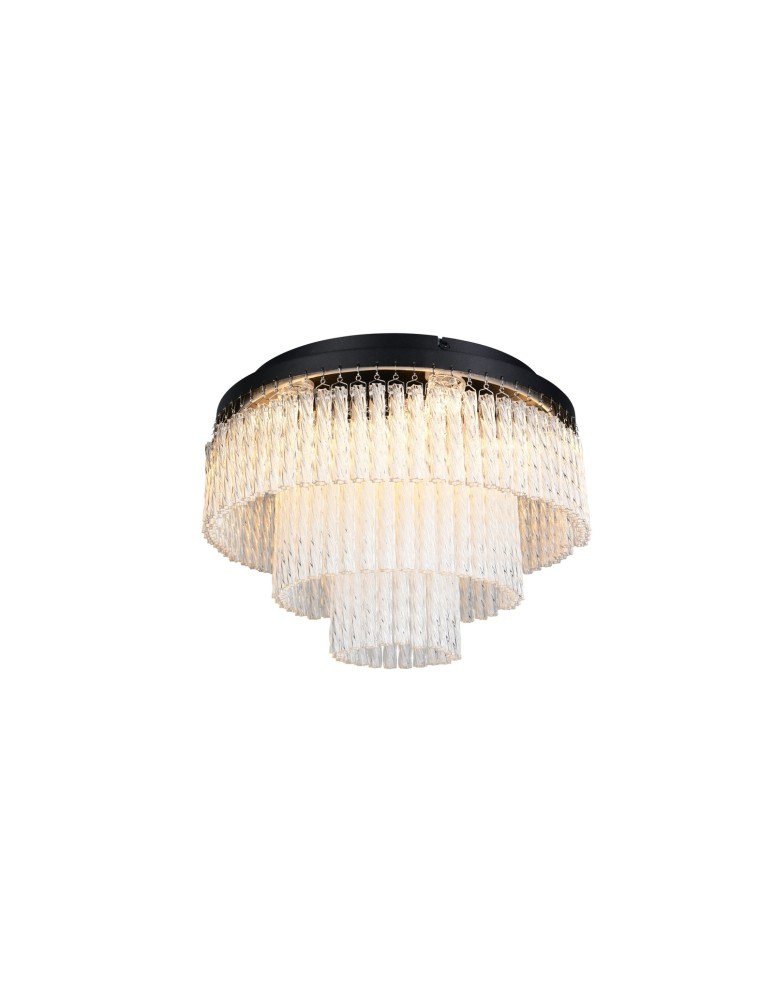 RL Lampa sufitowa w matowej czerni, o wyrazistej i nowoczesnej bryle. R63441032