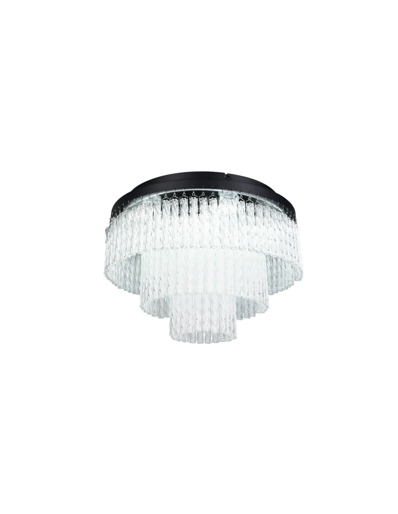 RL Lampa sufitowa w matowej czerni, o wyrazistej i nowoczesnej bryle. R63441032