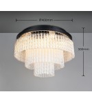RL Lampa sufitowa w matowej czerni, o wyrazistej i nowoczesnej bryle. R63441032