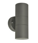 Outdoor wall lamps - Azzardo ULF 2 IP44 2xGU10 Outdoor Dark Grey Wall Mount AZ4474 - product 1