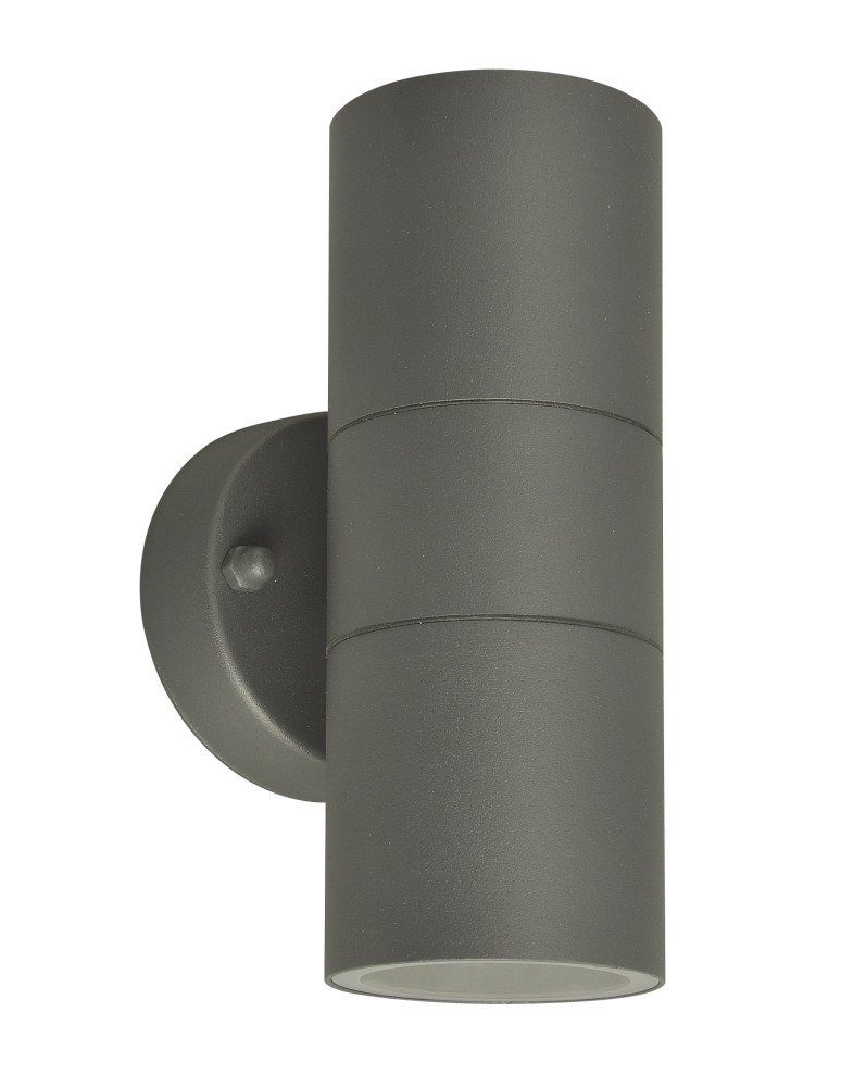 Outdoor wall lamps - Azzardo ULF 2 IP44 2xGU10 Outdoor Dark Grey Wall Mount AZ4474 - product kolory-swiatla.pl 1