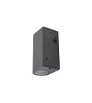 Outdoor wall lamps - Nowodvorski NICO Outdoor Surface Wall Max wattage 2x10W GU10 IP54 Graphite 9517 - product 4
