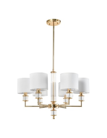 CosmoLight Lampa wisząca SUTTON P06385AU-WH Złoty błyszczący - product 2