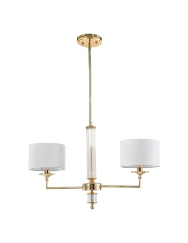 CosmoLight Lampa wisząca SUTTON P02392AU-WH Złoty błyszczący - product 2