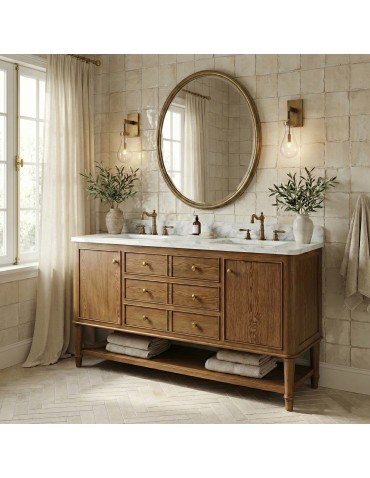 CosmoLight Kinkiet MEMPHIS W01170BR Mosiądz - product 2