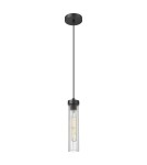 CosmoLight Lampa wisząca QUINCY P01811BK Czarny