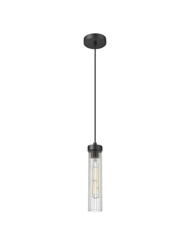 CosmoLight Lampa wisząca QUINCY P01811BK Czarny