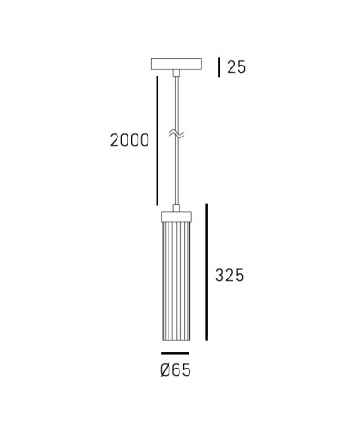 CosmoLight Lampa wisząca QUINCY P01811BK Czarny - product 2
