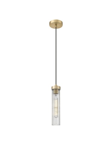 CosmoLight Lampa wisząca QUINCY P01835BR Mosiądz