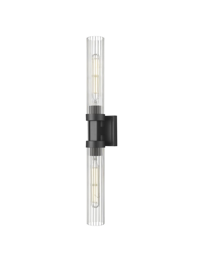 CosmoLight Kinkiet QUINCY W02873BK Czarny