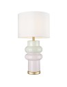 View CosmoLight Lampa stołowa ASCOT T01729BR-WH Różowy, Beżowy